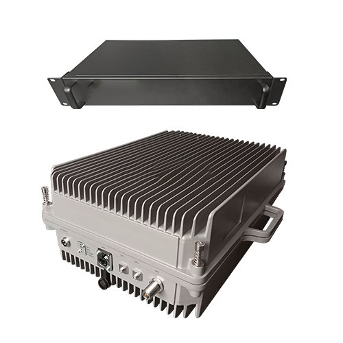  黄埔350M PDT消防集群警用数字光纤直放站近远端机