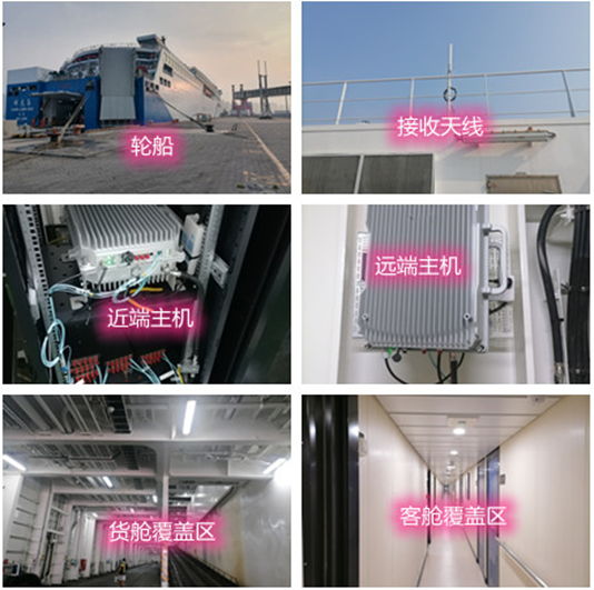  黄埔海上游轮轮船渔船覆盖案例